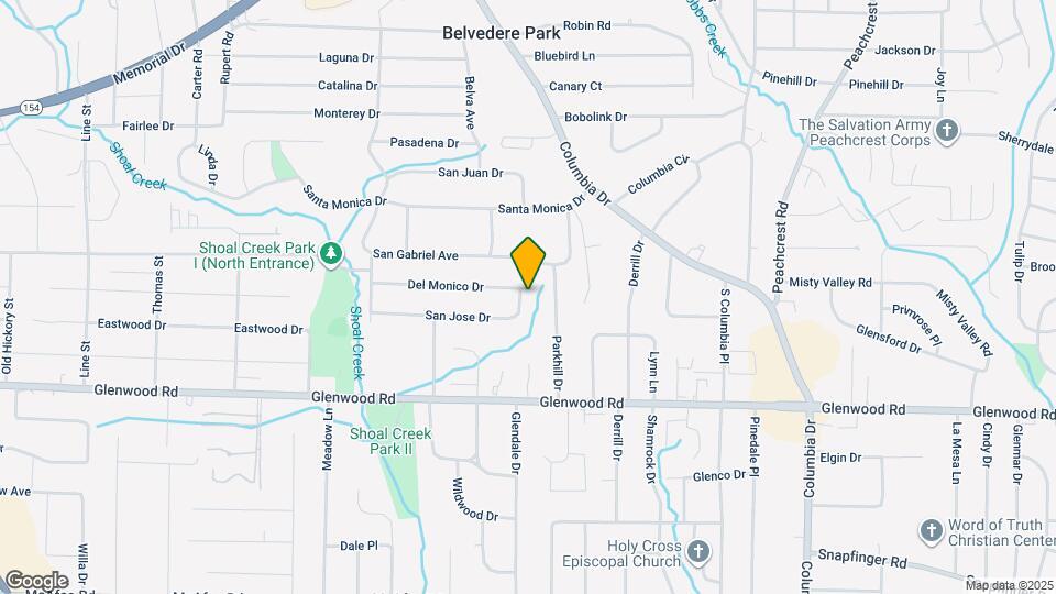 3107 Del Monico Dr Map and Location Details
