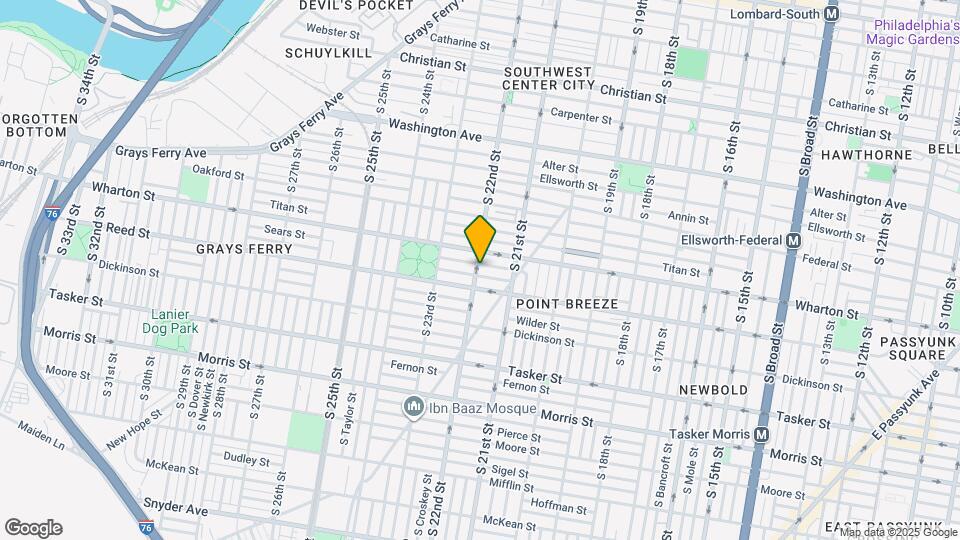 1323 S 22nd St Map and Location Details