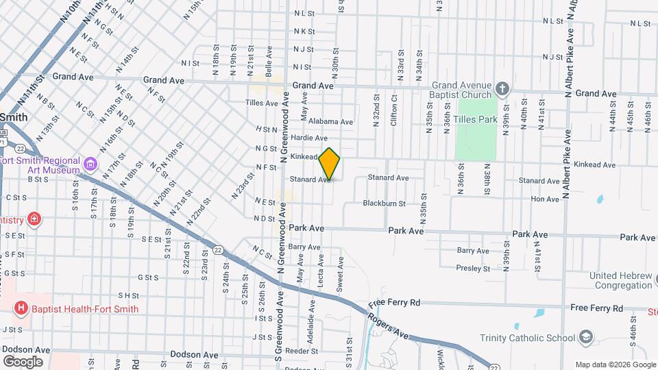 518 Lecta Ave Map and Location Details