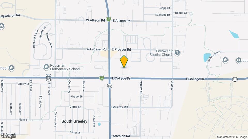 Prosser Patio Home Apartments Mapa y Detalles de la Ubicación