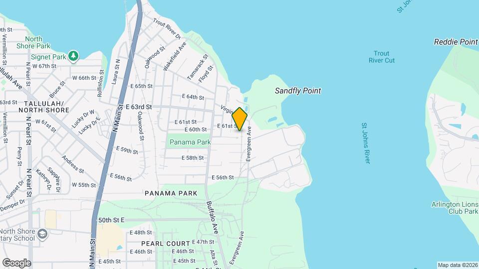 841 E 60th St Map and Location Details