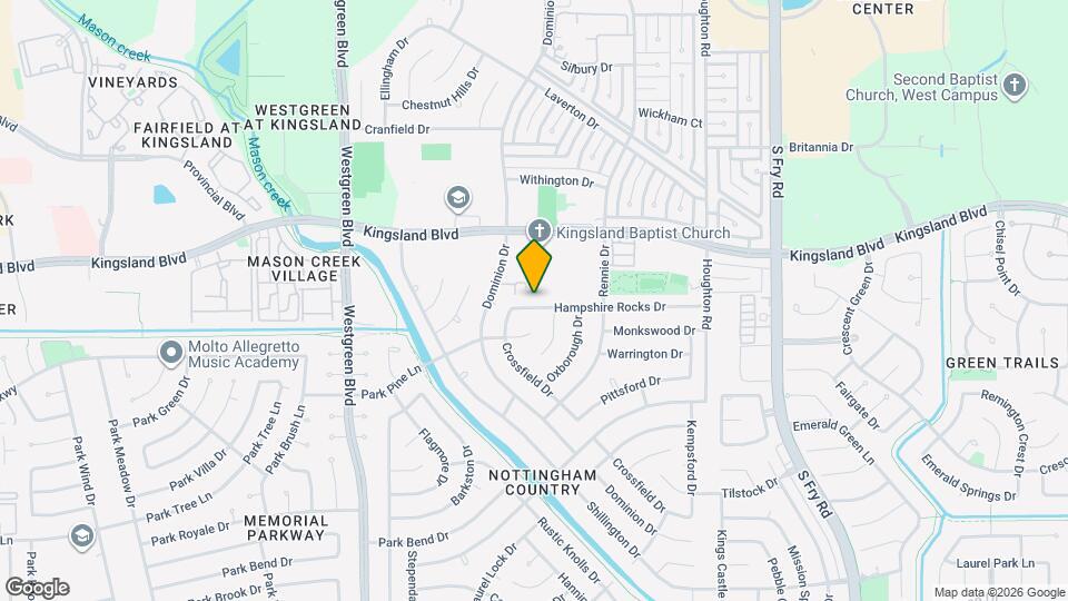 20514 Hampshire Rocks Dr Map and Location Details