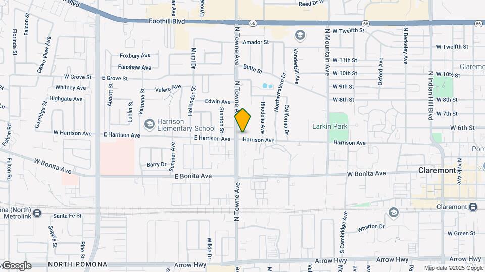 502 Towne Ave Map and Location Details