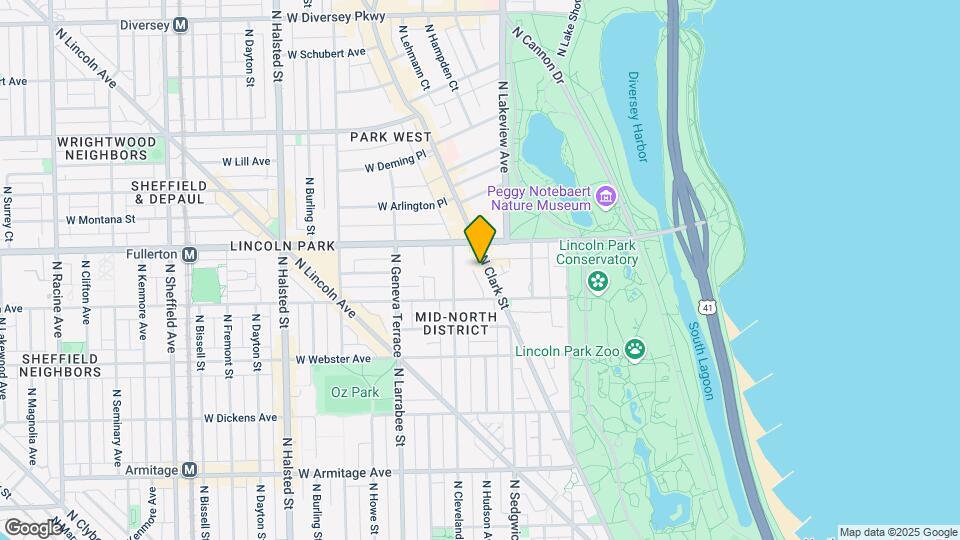 2338 N Clark St-Unit -2 Map and Location Details