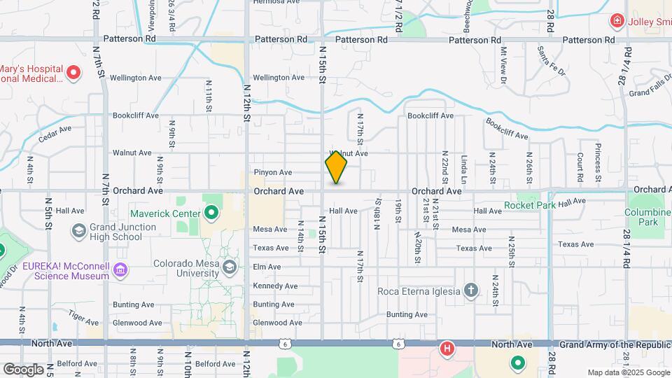 1524 Orchard Ave Map and Location Details