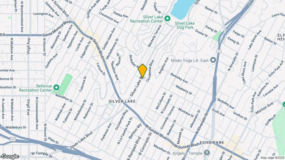 1452 Silver Lake Blvd Map and Location Details