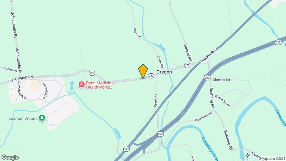 1357 E Oregon Rd Map and Location Details