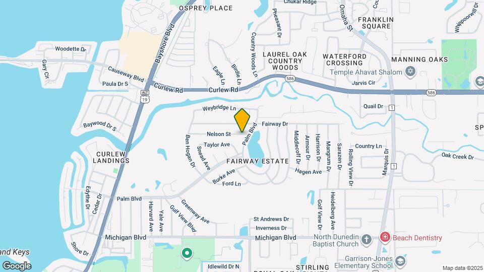 1260 Palm Blvd Map and Location Details