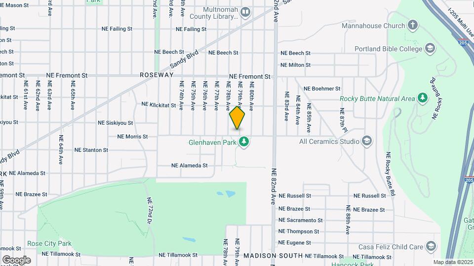 7837-7837 NE Siskiyou St Map and Location Details