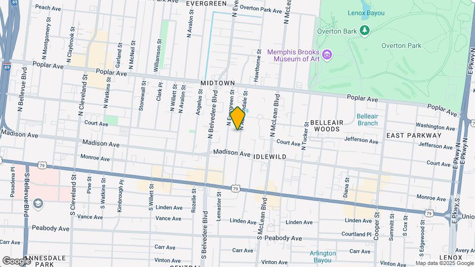 51-53 N Auburndale St Map and Location Details