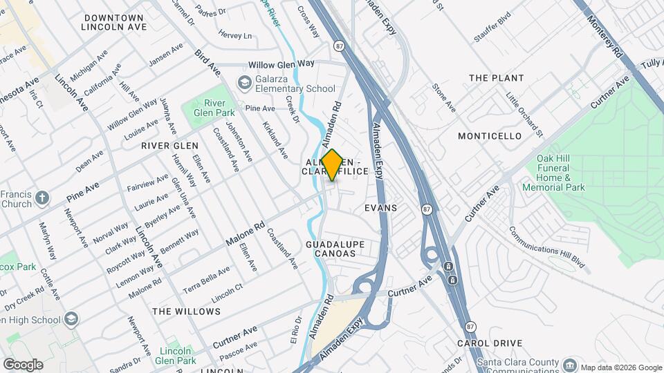 622 Almaden Walk Loop Map and Location Details