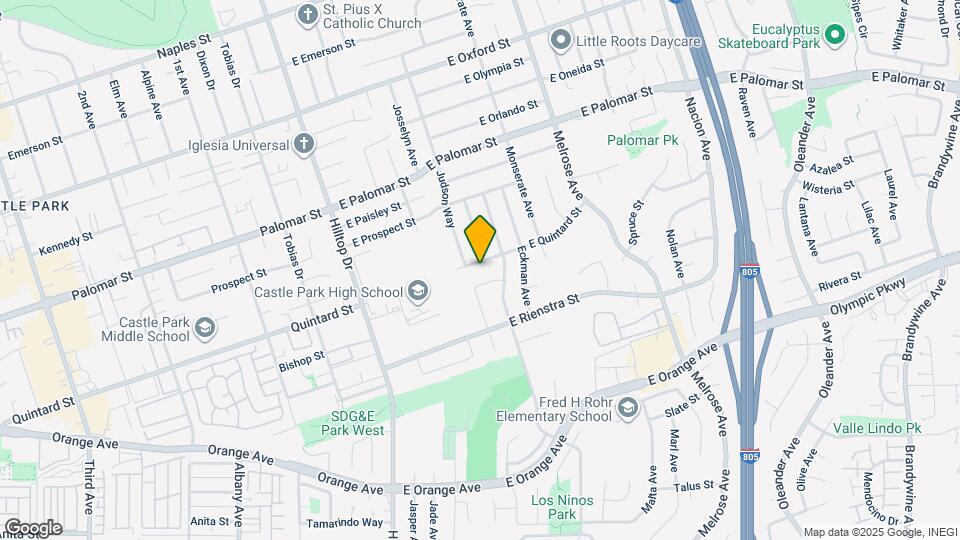 122 E Quintard St, Unit 122 East Quintard St Map and Location Details