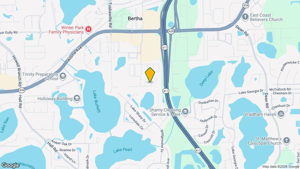 8892 Lake Hall Ln Map and Location Details