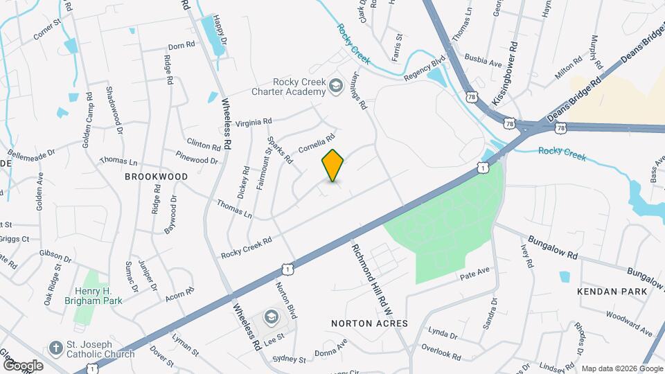 3001 Strickland Ct Map and Location Details