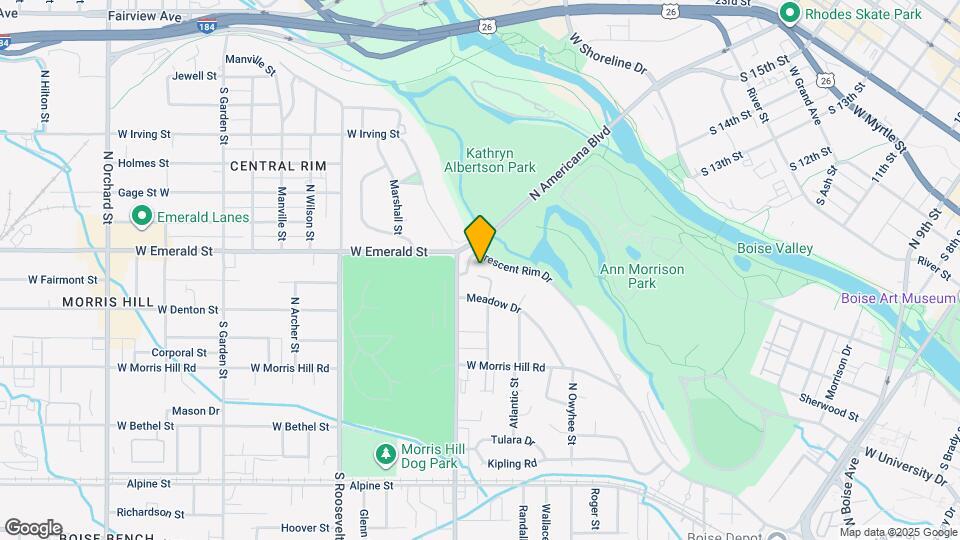3701 W Crescent Rim Dr Mapa y Detalles de la Ubicación