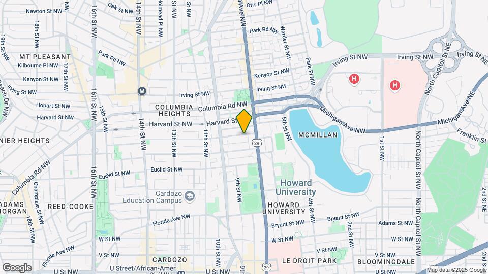 726 Girard St NW Mapa y Detalles de la Ubicación