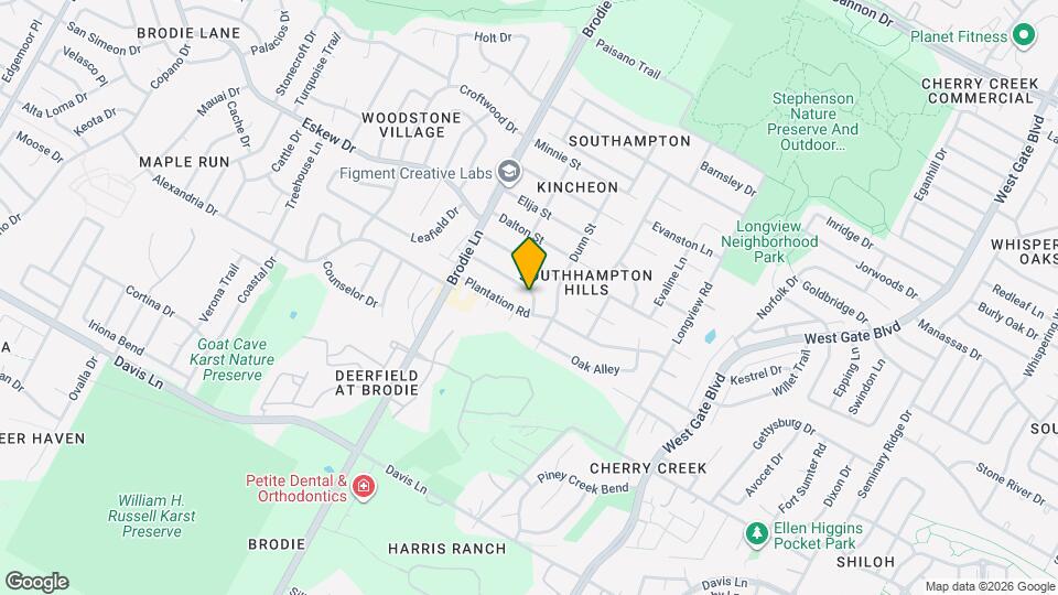 3305 Dunliegh Dr Map and Location Details