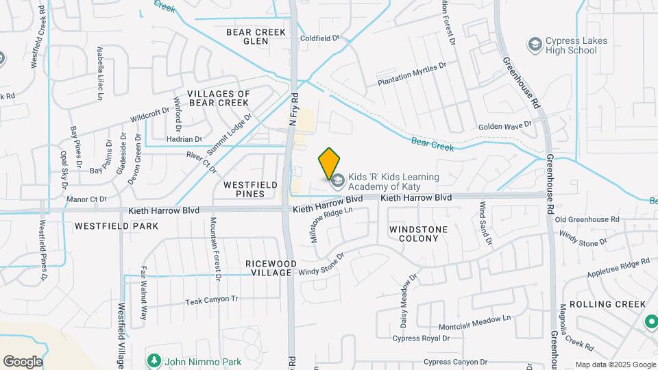 18802 Glenwood Chase Ct Map and Location Details