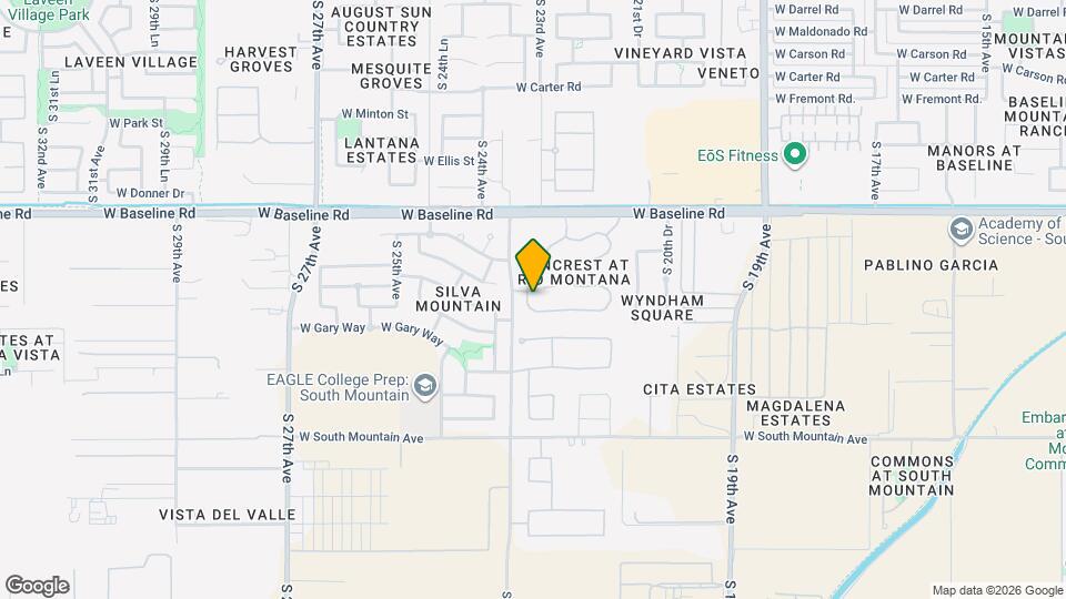7819 S 22nd Ln Mapa y Detalles de la Ubicación
