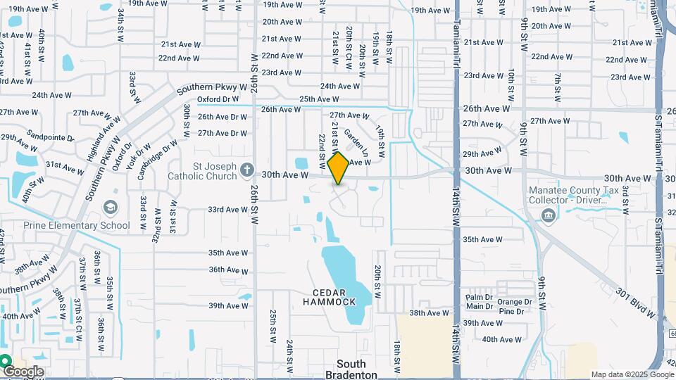 3025 21 Ct W Map and Location Details