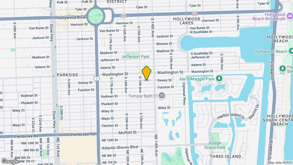 1430 Dewey St Map and Location Details