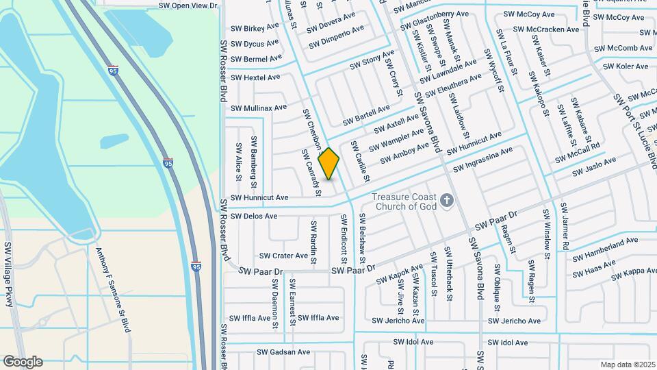4082 SW Cheribon St Mapa y Detalles de la Ubicación