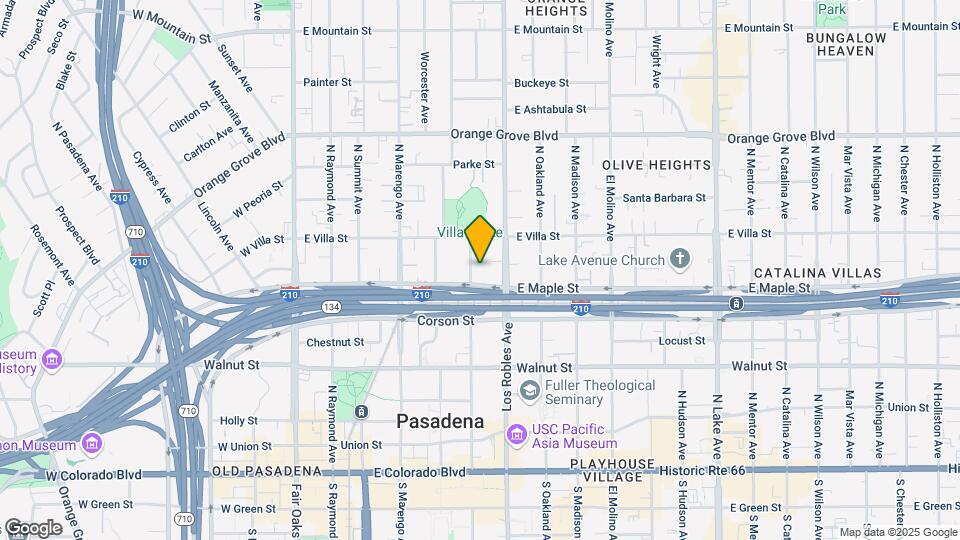 410 N Euclid Ave, Unit #9 Map and Location Details