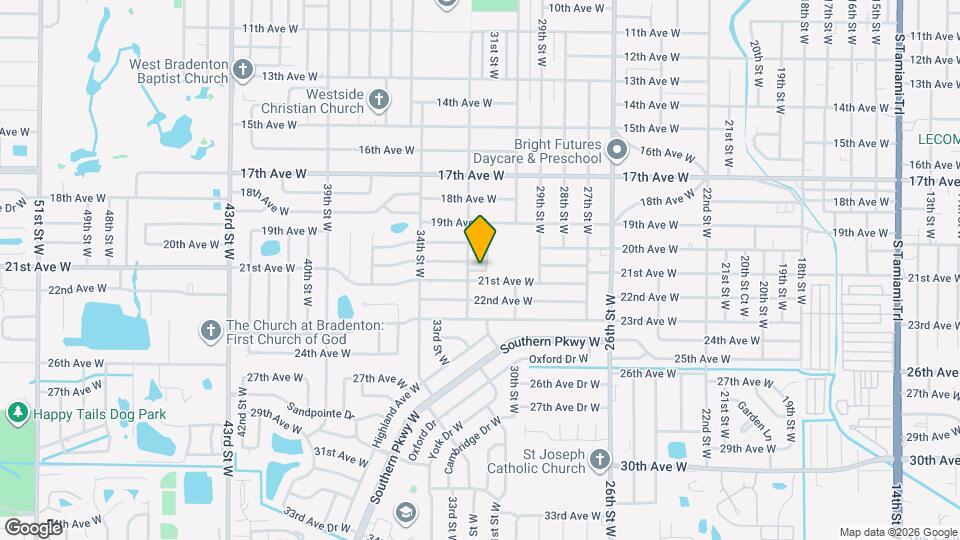 3020 20th Ave W Map and Location Details