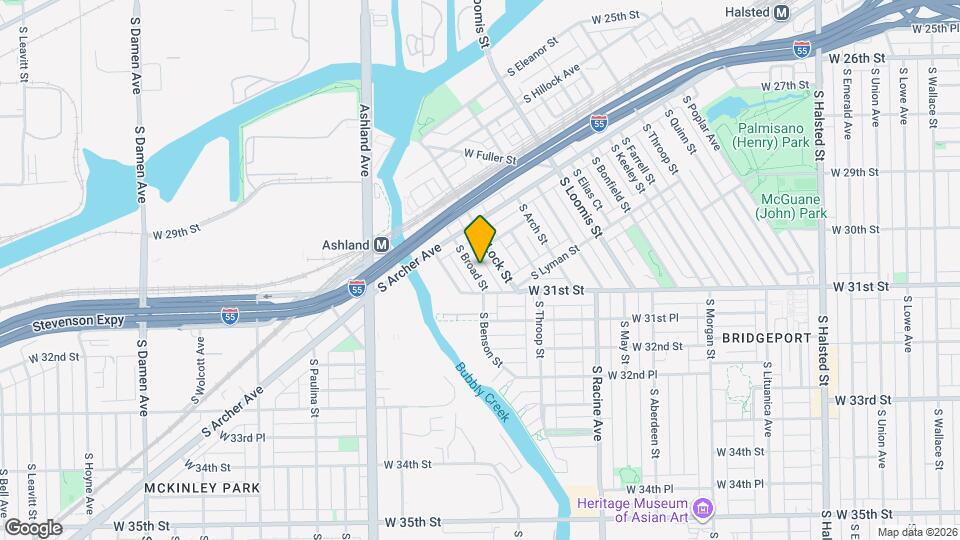 3047 S Broad St Map and Location Details