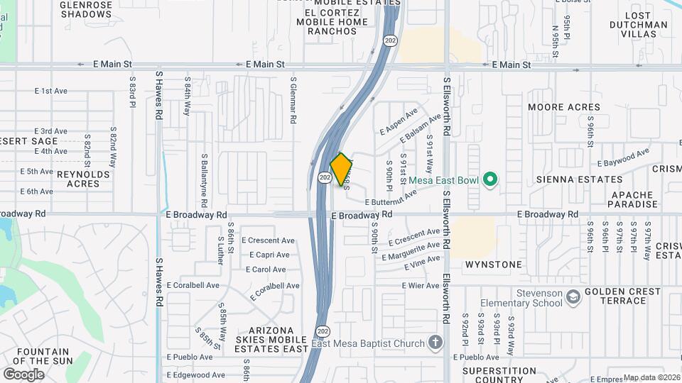 328 S 89th St Map and Location Details