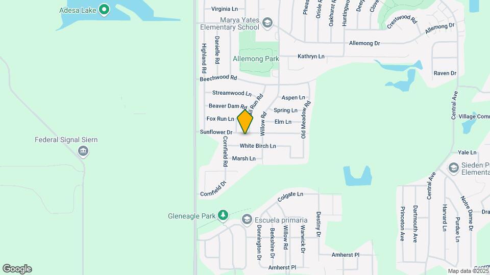 6215 Sunflower Dr Map and Location Details
