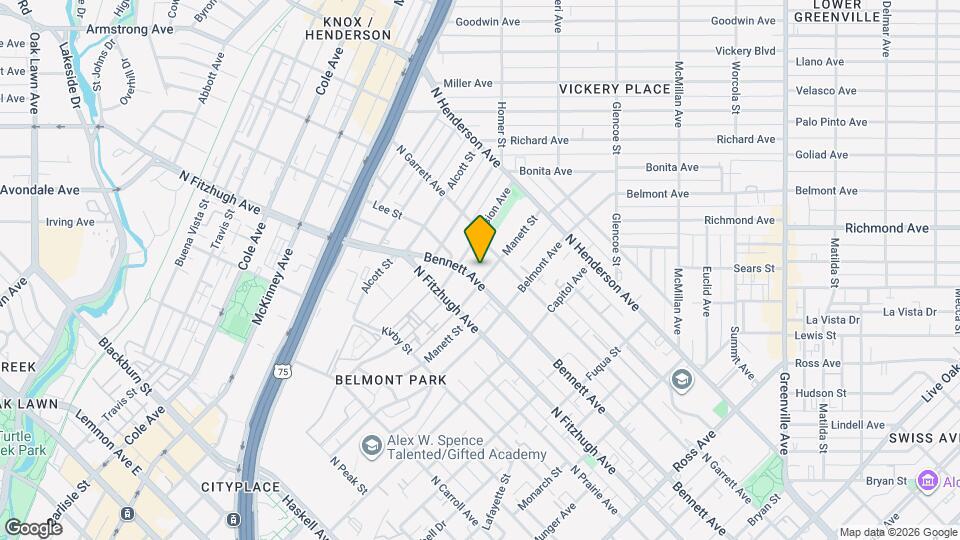 5009 Manett St Map and Location Details