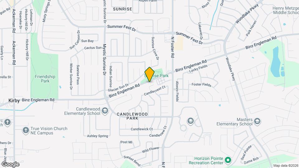 6411 Candlepass Dr, Unit #1 Map and Location Details