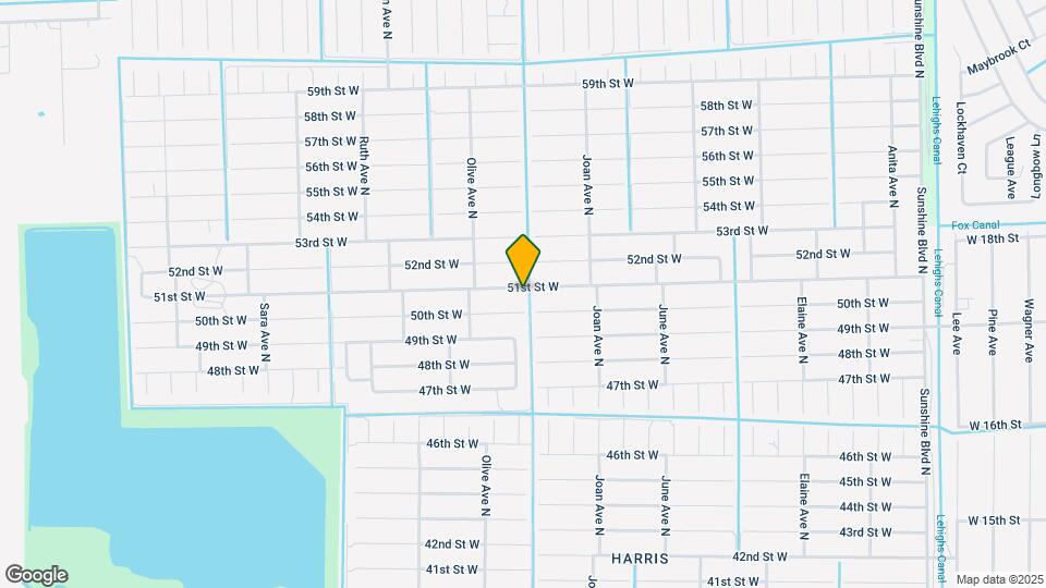 3101 51st St W Map and Location Details