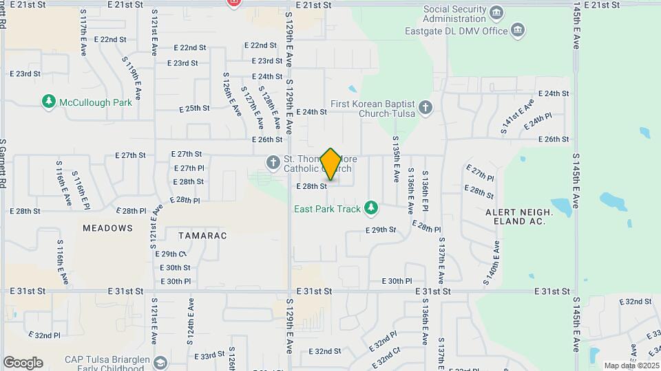 13053 E 28th St Mapa y Detalles de la Ubicación