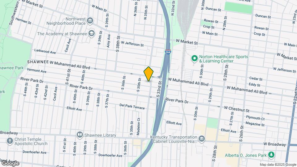 3407 Vermont Ave Mapa y Detalles de la Ubicación