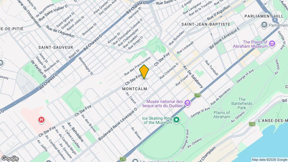 310 Père-Marquette Rue Map and Location Details