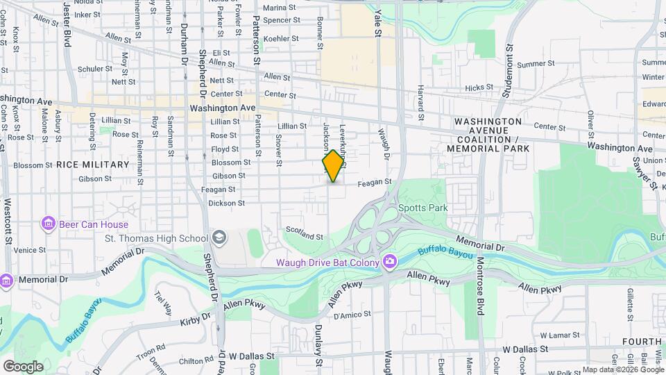 4015 Feagan St Map and Location Details