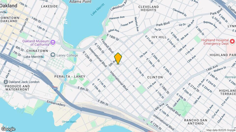 Eastlake Apartment Map and Location Details