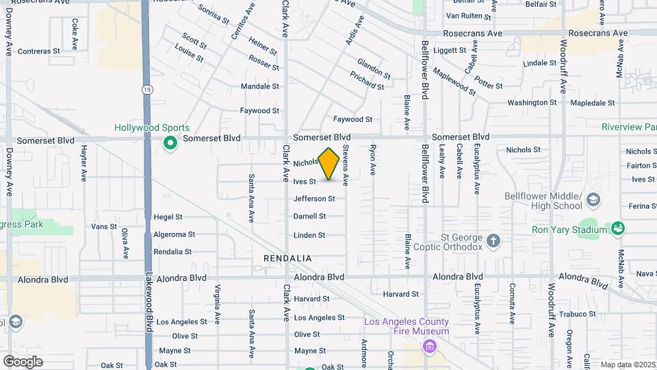 9500 Ives St Map and Location Details