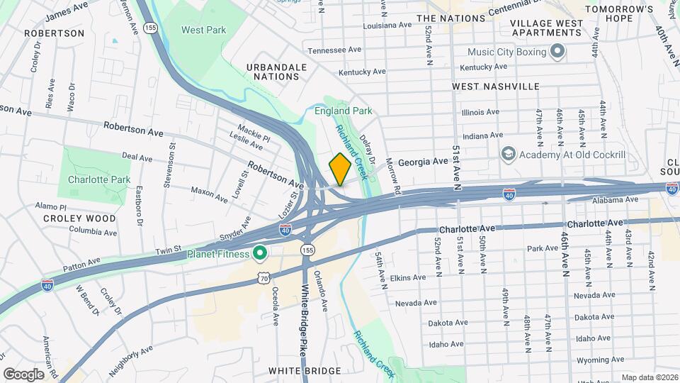 515 Hemstead St Map and Location Details