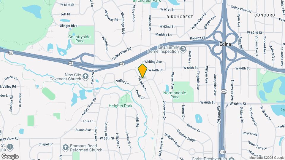 6421 Limerick Dr Map and Location Details