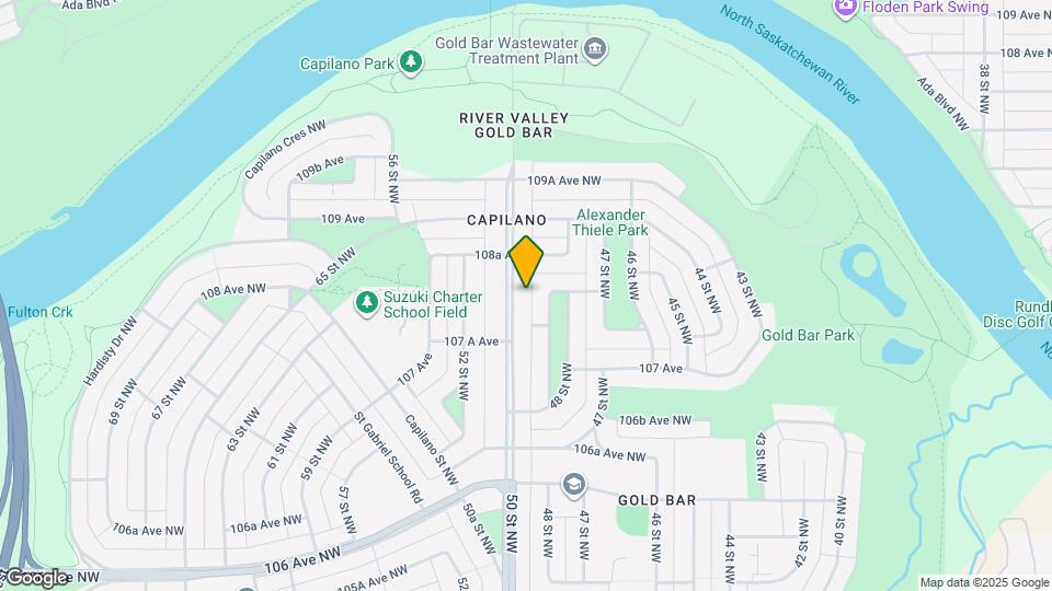 10803-10850 50 St NW Map and Location Details