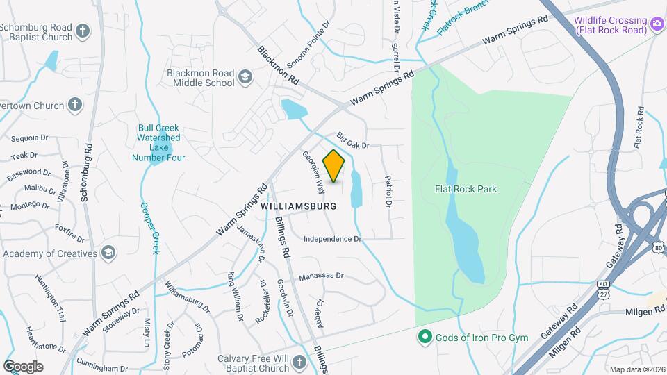 6509 Billings Lake Dr Map and Location Details