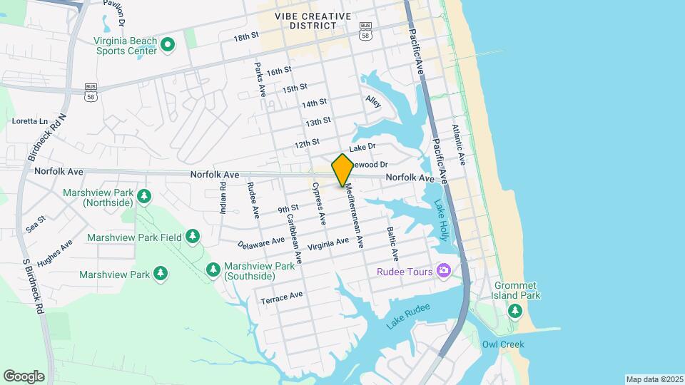 910 Mediterranean Ave Mapa y Detalles de la Ubicación