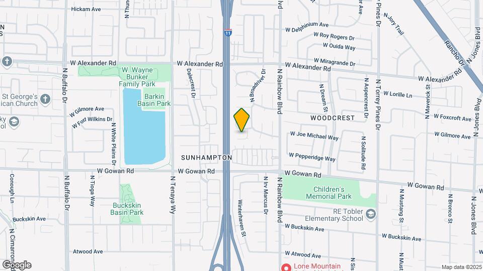 6924 W Welsh Cir Map and Location Details