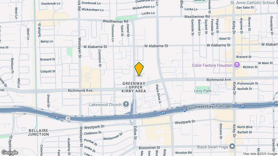3660 Richmond Ave. Mapa y Detalles de la Ubicación
