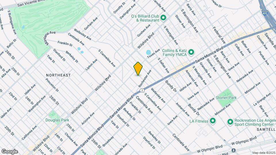 1325 Wellesley Ave, Unit Wellesley #102 Map and Location Details
