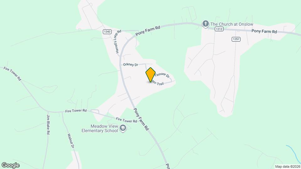 210 Dartmoor Trail Map and Location Details