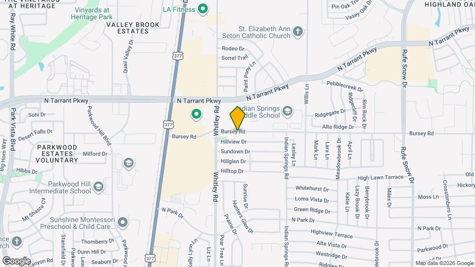 5968 Bursey Rd Mapa y Detalles de la Ubicación